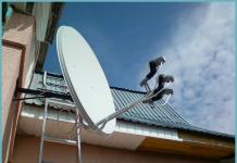Инсталиране на сателитна антена със собствените си ръце: избор на място за инсталиране