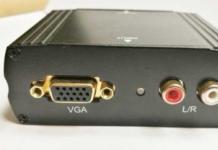 Свързване на VGA монитор към DVI D със собствените си ръце с помощта на Vga адаптерен кабел, свързващ се към телевизор